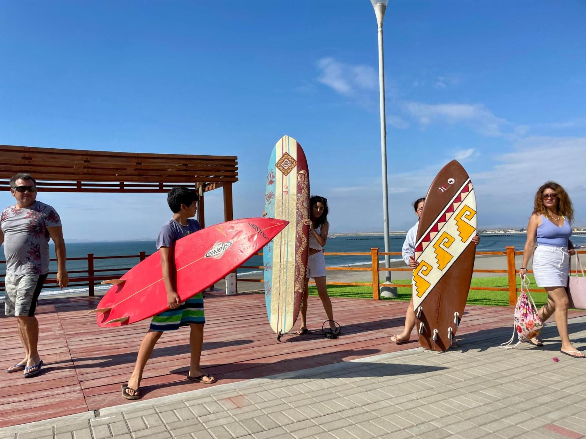 Family Surf Chicama Hotell Puerto Chicama Exteriör bild